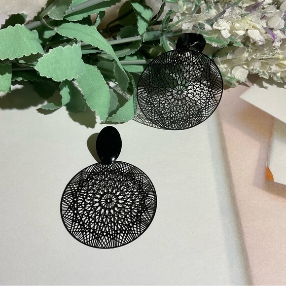 Boho Vintage Earrings - Picture 3 of 5